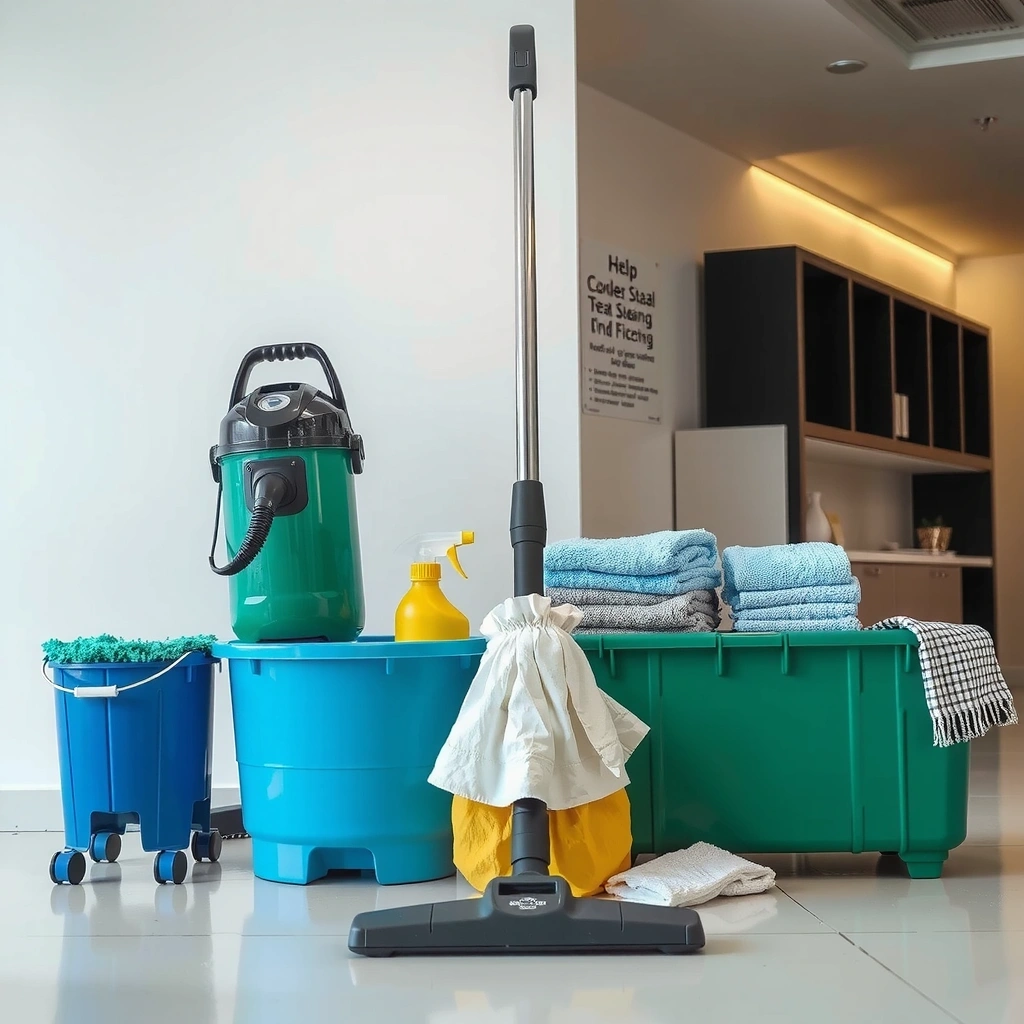 Cleaning equipment and supplies